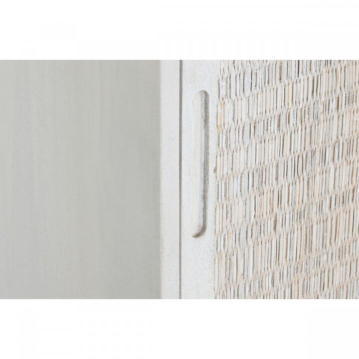 Credenza Home ESPRIT Bianco Rattan Legno di mango 155 x 40 x 80 cm