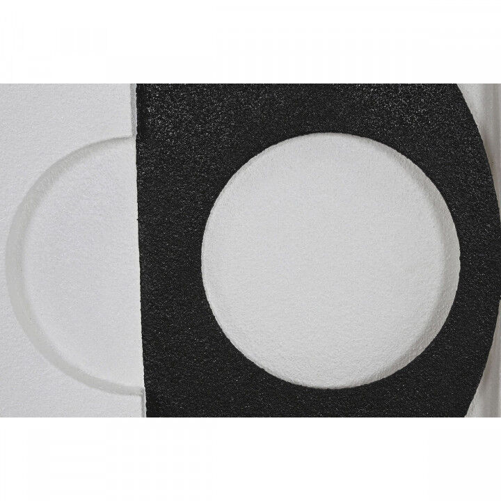 Cuadro 3D Home ESPRIT Yeso Madera MDF 60 x 6,5 x 60 cm