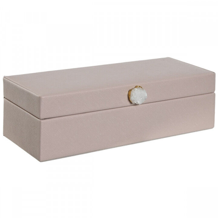Doos-Juwelenkistje Home ESPRIT Licht Roze 28,5 x 12,5 x 5,5 cm