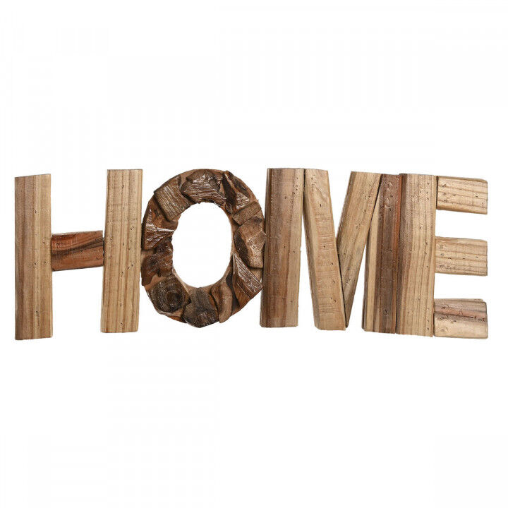Decorative Figure Home ESPRIT Natural Light brown Urban 58 x 4 x 20 cm