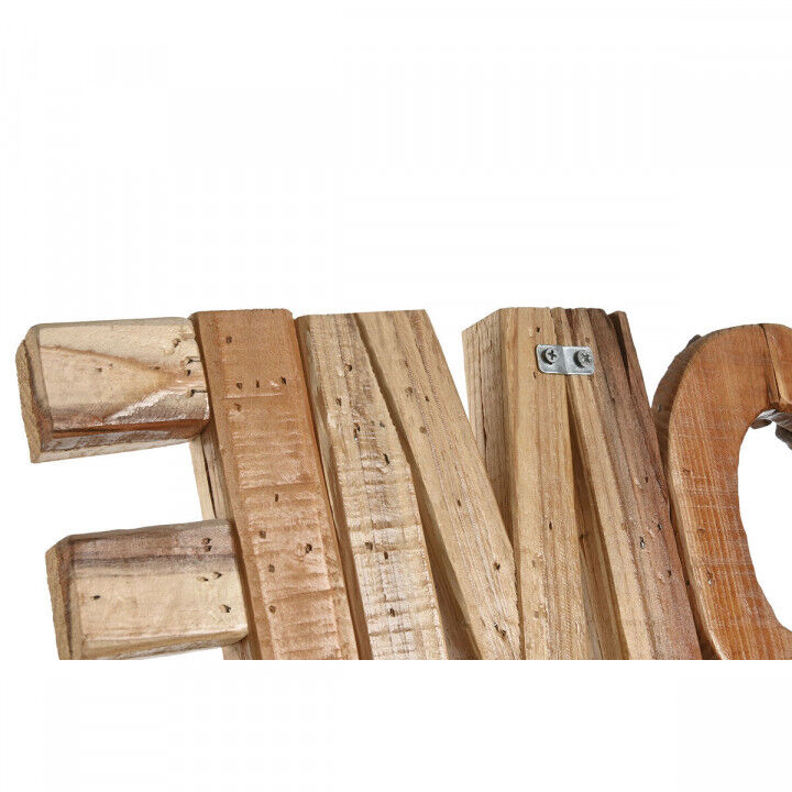 Statua Decorativa Home ESPRIT Naturale Marrone Chiaro Città 58 x 4 x 20 cm