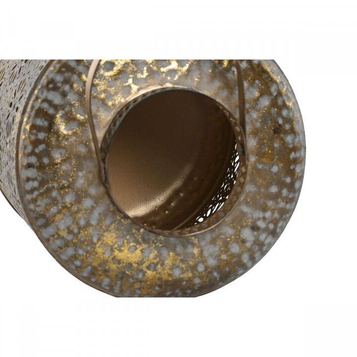 Set van placemats Home ESPRIT Gouden Metaal 24 x 24 x 32 cm