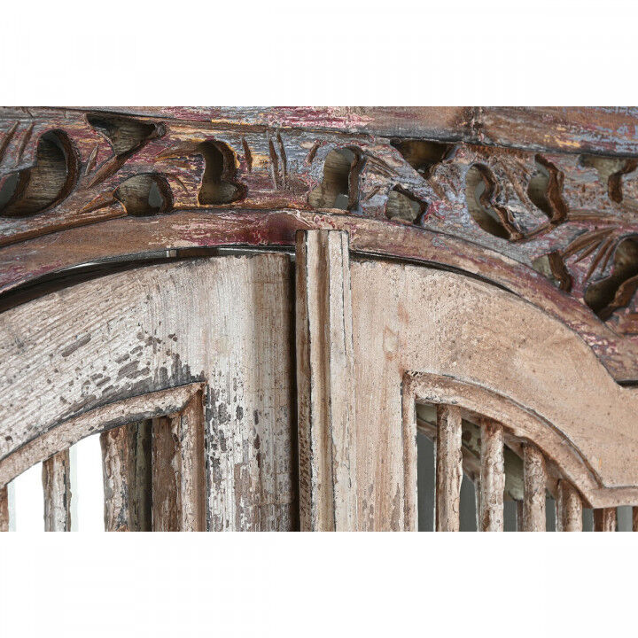 Miroir mural Home ESPRIT Bleu Bois 90 x 4 x 180 cm