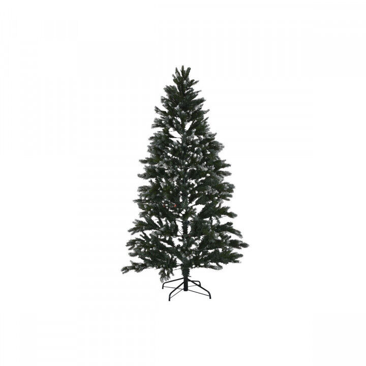 Sapin de Noël Home ESPRIT Vert Métal Polyéthylène Enneigé 130 x 130 x 210 cm