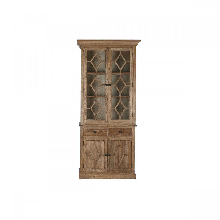 Vitrina Home ESPRIT Natural Madera Reciclada Madera de olmo 100 X 45 X 220 cm