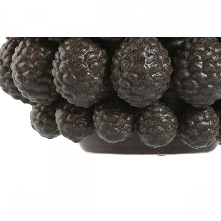 Vaso Home ESPRIT Marrone Gres Ananas 30 x 30 x 20 cm