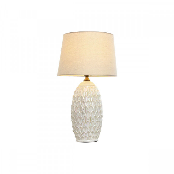 Desk lamp Home ESPRIT White Porcelain 50 W 220 V 36 x 36 x 65 cm