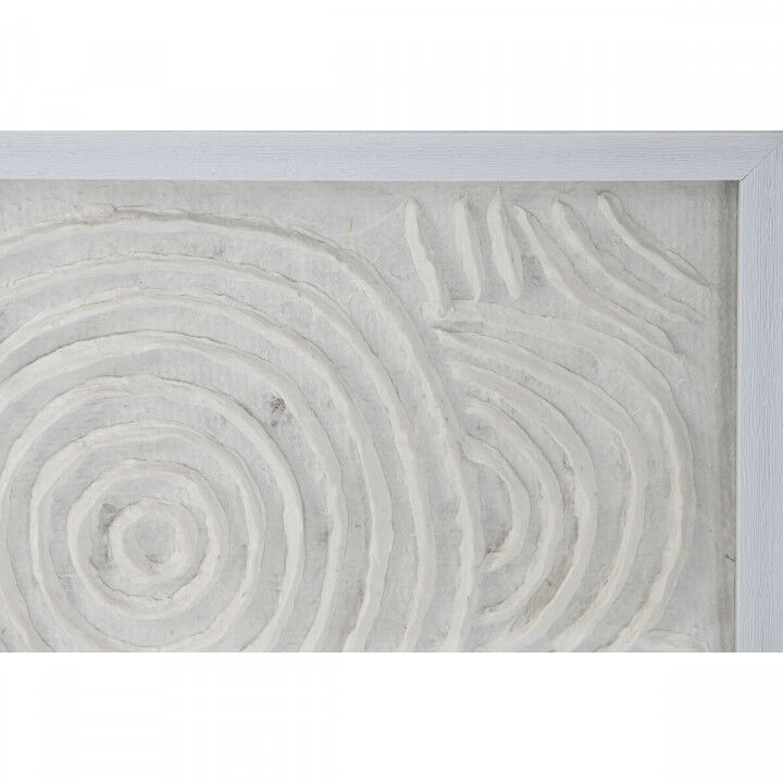 Set di 2 quadri Home ESPRIT Carta Cristallo 35 x 2 x 35 cm