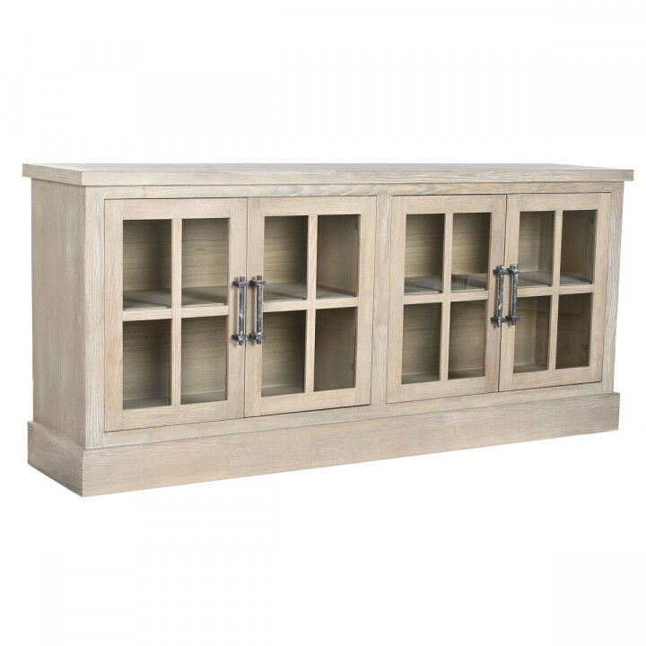 Anrichte Home ESPRIT natürlich Holz Kristall 180 x 40 x 82 cm