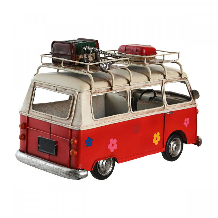 Figura Decorativa DKD Home Decor Rojo Azul marino Vintage 28 x 14 x 18 cm (2 Unidades)