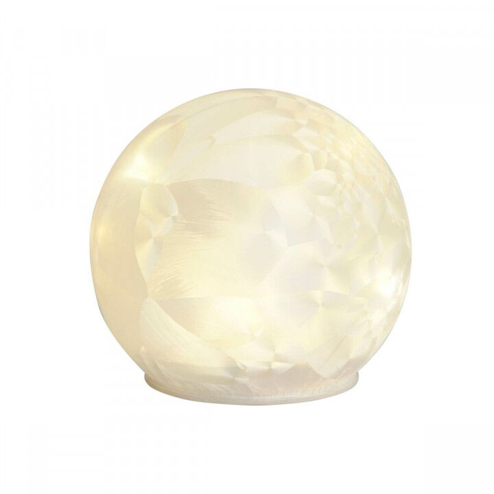 Verlichte decoratie DKD Home Decor Wit 12 x 12 x 12 cm