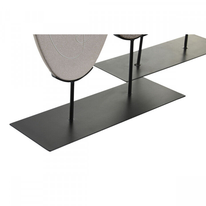 Figura Decorativa DKD Home Decor Beige Marrón claro Moderno 27 x 8 x 35,5 cm (2 Unidades)