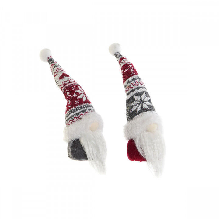 Weihnachtsschmuck DKD Home Decor Bunt Zwerg 7 x 7 x 25 cm (2 Stück)