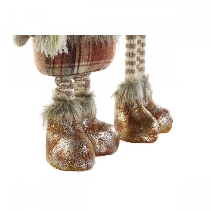 Kerstversiering DKD Home Decor Bruin Rendier 18 x 17 x 48 cm (2 Stuks)