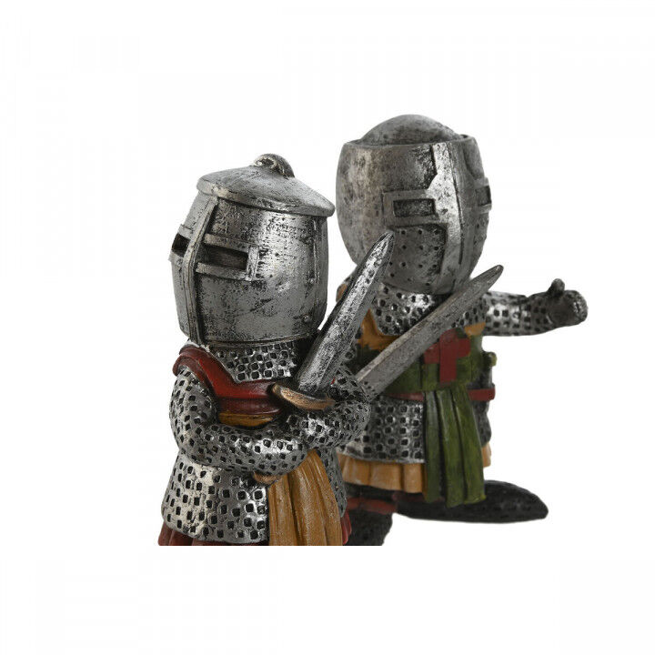 Decorative Figure Home ESPRIT Grey 6 x 4 x 9 cm (2 Units)