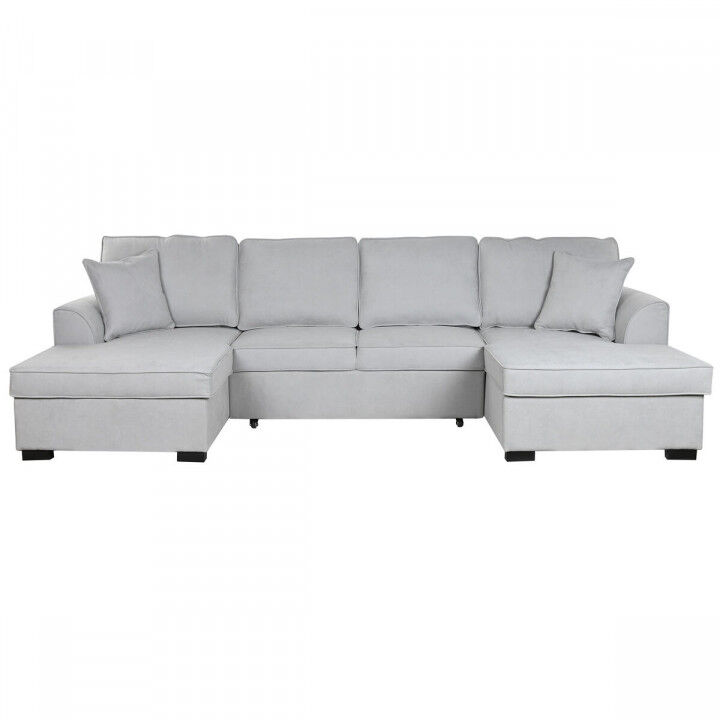 Schlafsofa Home ESPRIT Grau Moderne 298 x 154 x 92 cm
