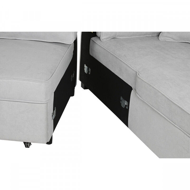 Sofabed Home ESPRIT Grey Modern 298 x 154 x 92 cm