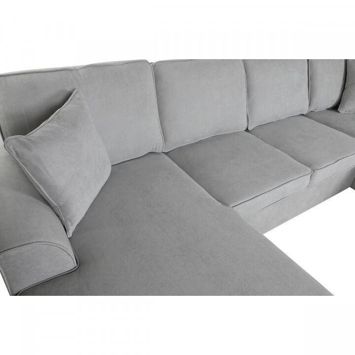 Divano Letto Home ESPRIT Grigio Moderno 298 x 154 x 92 cm