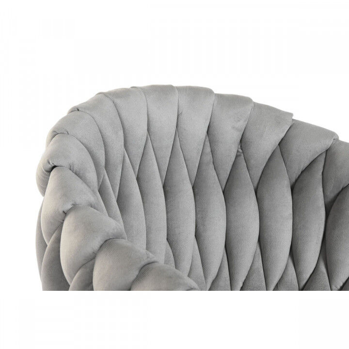 Sgabello Home ESPRIT Nero Grigio Metallo 58 x 53 x 101 cm