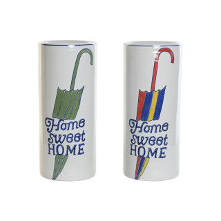 Portaombrelli DKD Home Decor Multicolore Città 19 x 19 x 44 cm 19 x 19 x 45 cm (2 Unità)