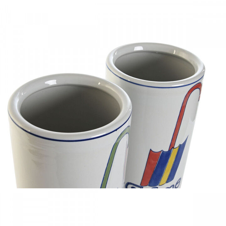 Umbrella stand DKD Home Decor Multicolour Urban 19 x 19 x 44 cm 19 x 19 x 45 cm (2 Units)