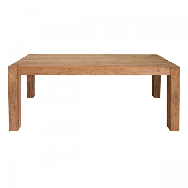 Esstisch Home ESPRIT Braun Teakholz 200 x 100 x 76 cm
