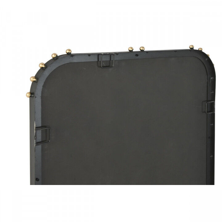 Wall mirror Home ESPRIT Black Golden Modern