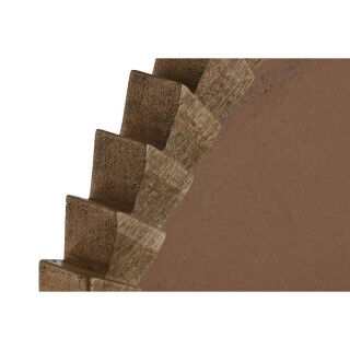 Specchio da parete Home ESPRIT Naturale Moderno 75 x 3 x 75 cm
