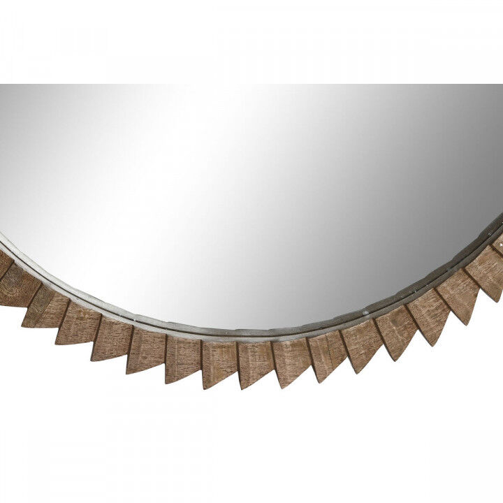 Specchio da parete Home ESPRIT Naturale Moderno 75 x 3 x 75 cm