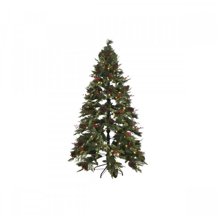 Christmas Tree Home ESPRIT Red Green PVC 120 x 120 x 210 cm