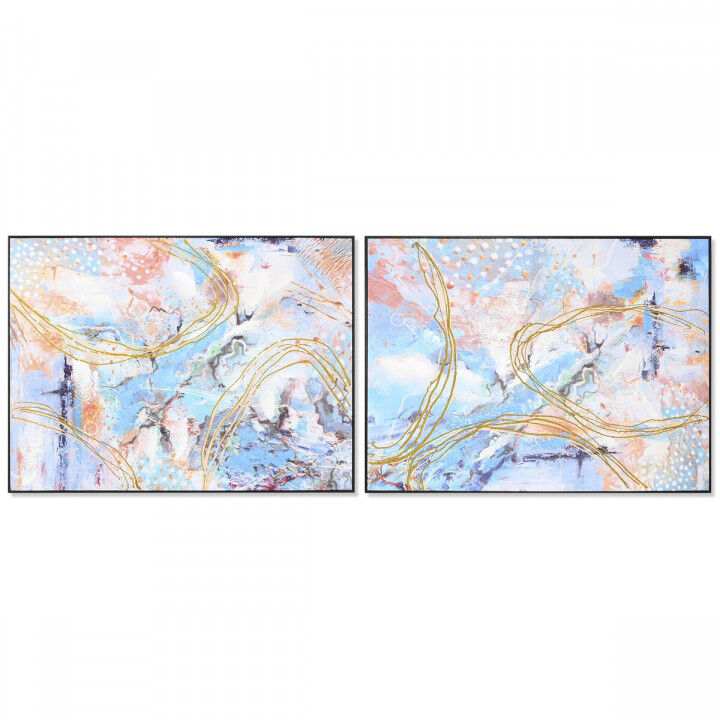 Lienzo DKD Home Decor Poliestireno Lienzo 122 x 4,5 x 92 cm