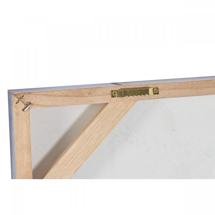 Leinwand DKD Home Decor Leinwand Holz MDF 100 x 3 x 100 cm 100 x 2,8 x 100 cm