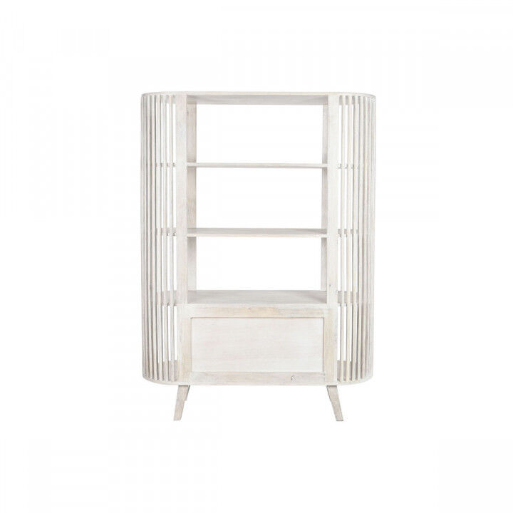 Étagère DKD Home Decor Blanc Bois de manguier 116 x 40 x 160 cm (1)