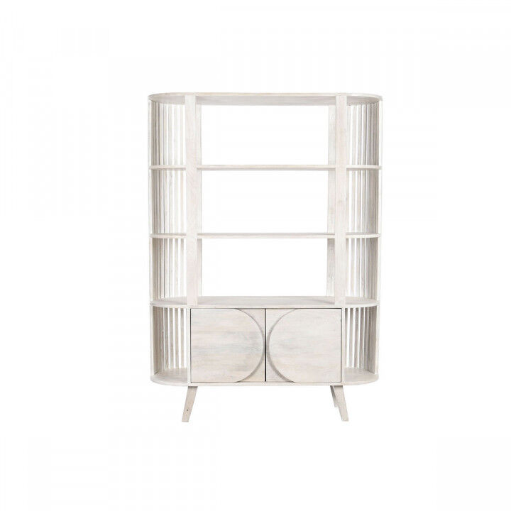 Estantería DKD Home Decor Blanco Madera de mango 116 x 40 x 160 cm (1)