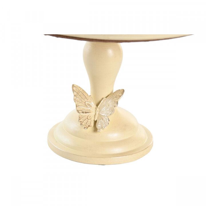 Centre de Table DKD Home Decor Beige Résine Miroir 24 x 22,6 x 18 cm
