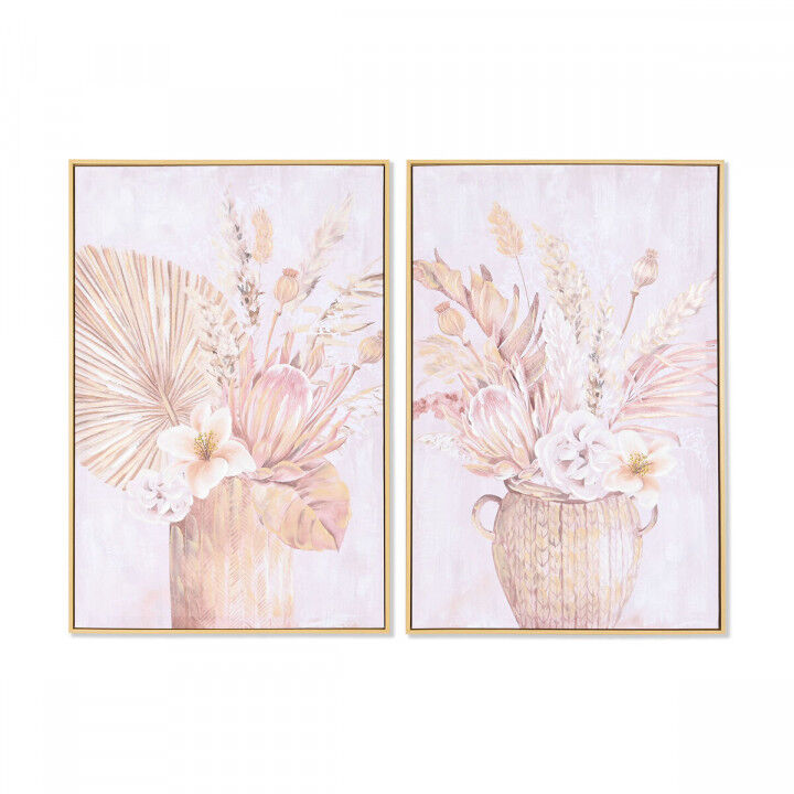 Leinwand DKD Home Decor polystyrol Leinwand 60 x 3,5 x 90 cm