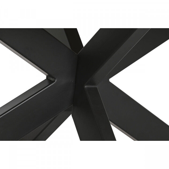 Hoofdtafel DKD Home Decor Natuurlijk Metaal Mangohout 130 x 70 x 45 cm