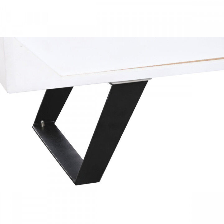 Aparador DKD Home Decor Blanco Marrón oscuro Madera de mango 150 x 40 x 80 cm