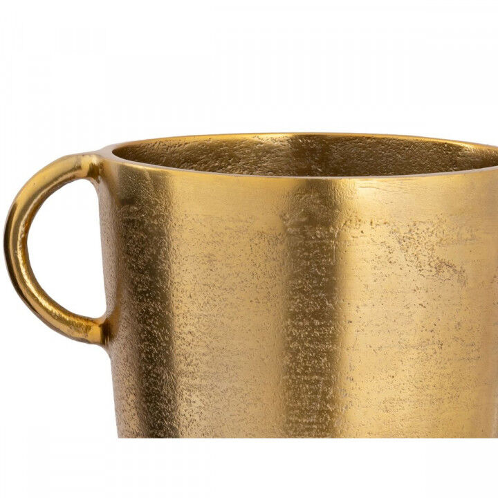 Vaso DKD Home Decor 23 x 16 x 29 cm Nero Dorato Alluminio Moderno (2 Unità)