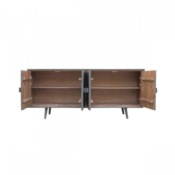 Buffet DKD Home Decor Gris foncé Bois 177 x 38 x 75 cm