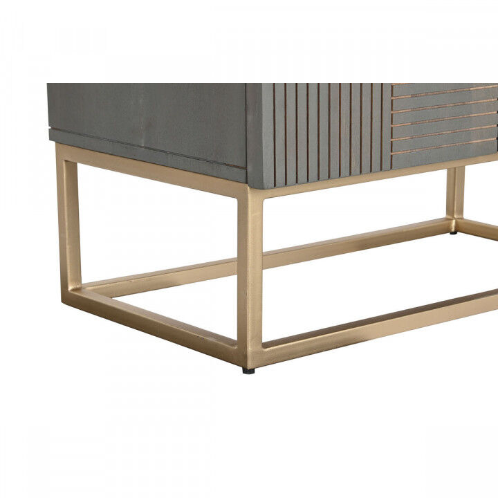 Kast DKD Home Decor 70 x 38 x 140 cm Gouden Hout Donker grijs