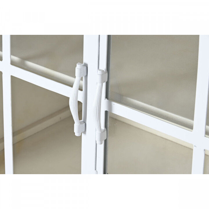 Dressoir DKD Home Decor Wit Metaal Mangohout 170 x 45 x 100 cm