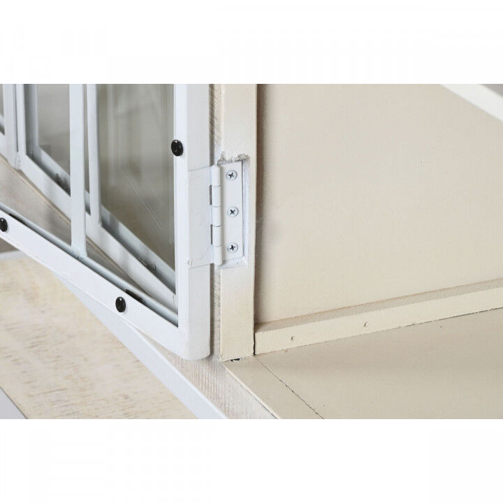 Dressoir DKD Home Decor Wit Metaal Mangohout 170 x 45 x 100 cm