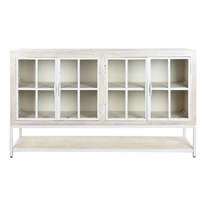 Credenza DKD Home Decor Bianco Metallo Legno di mango 170 x 45 x 100 cm