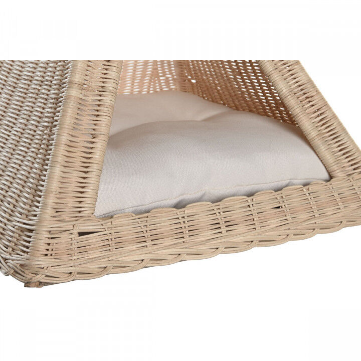Letto per animali domestici DKD Home Decor Naturale Rattan 45 x 45 x 45 cm