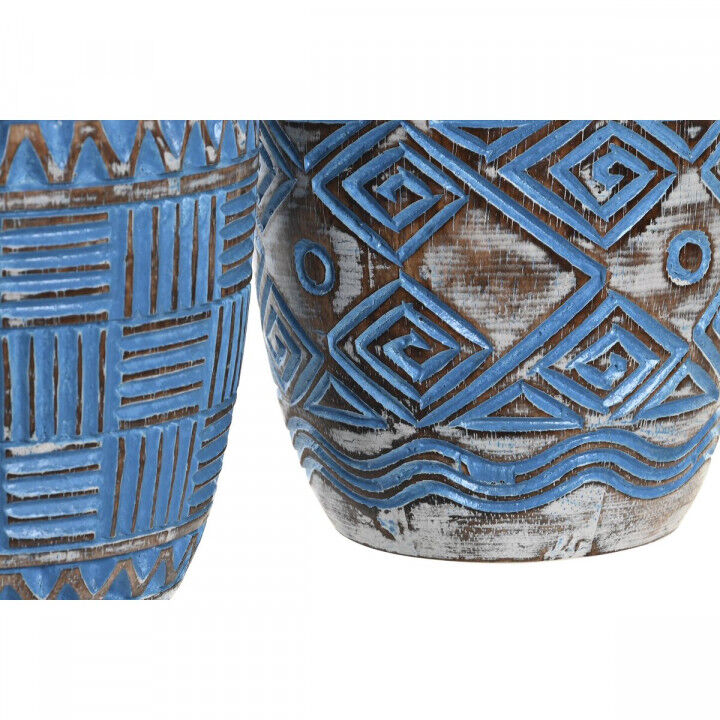 Kaars DKD Home Decor Mediterrane (2 Stuks)