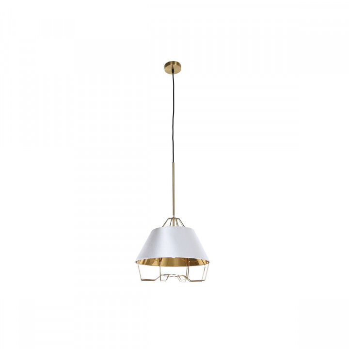 Ceiling Light DKD Home Decor White Golden PVC Metal 50 W 38 x 38 x 32 cm