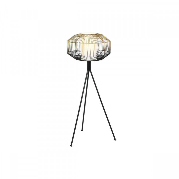 Lámpara de Pie DKD Home Decor Negro Dorado Hierro 50 W 220 V 39 x 39 x 103 cm
