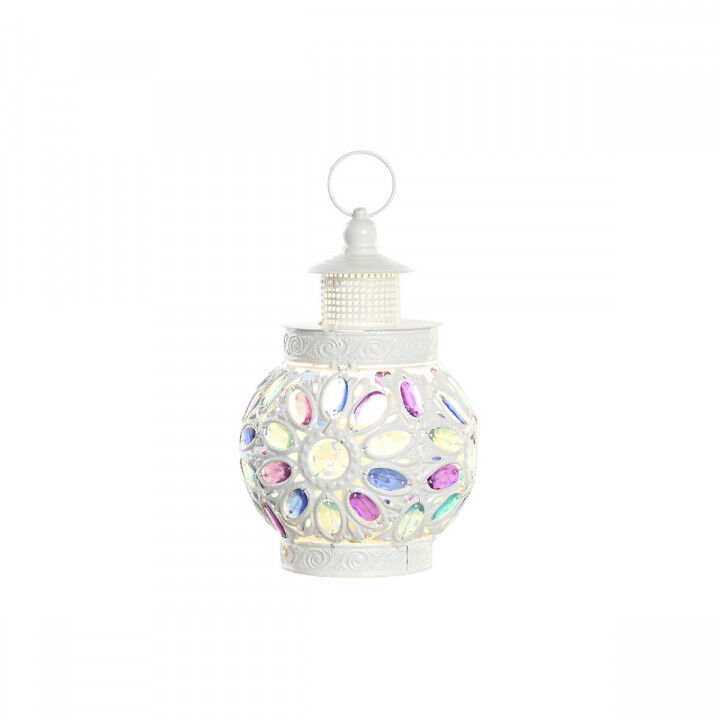 Lampada da tavolo DKD Home Decor Metallo Bianco Multicolore 220 V 50 W 19 x 19 x 33 cm