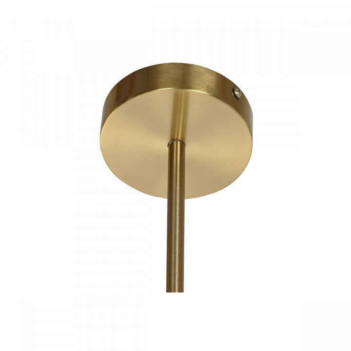 Deckenlampe DKD Home Decor 64 x 64 x 64 cm Kristall Gold Metall Weiß 50 W